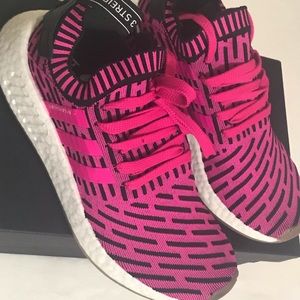 Adidas NMD pink Shoes Womens size 9.5 and 8.5 NEW